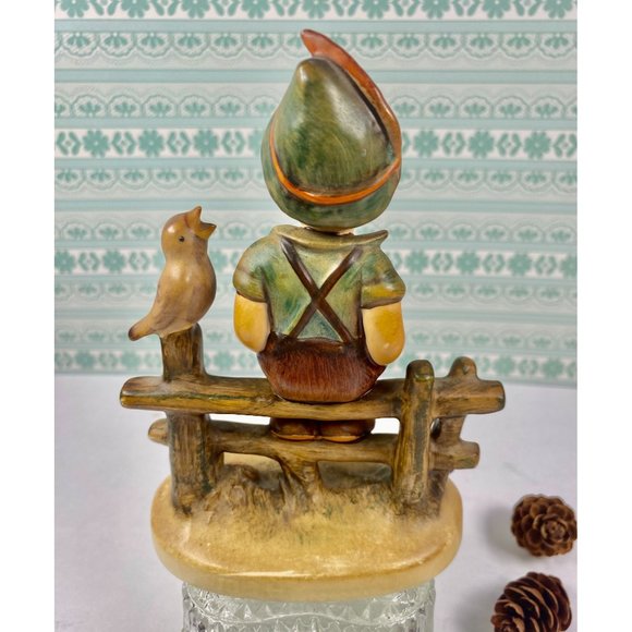 Hummel Harmony Boy on fence, 5" height, w box, TMK4, limited edition - Picture 16 of 17
